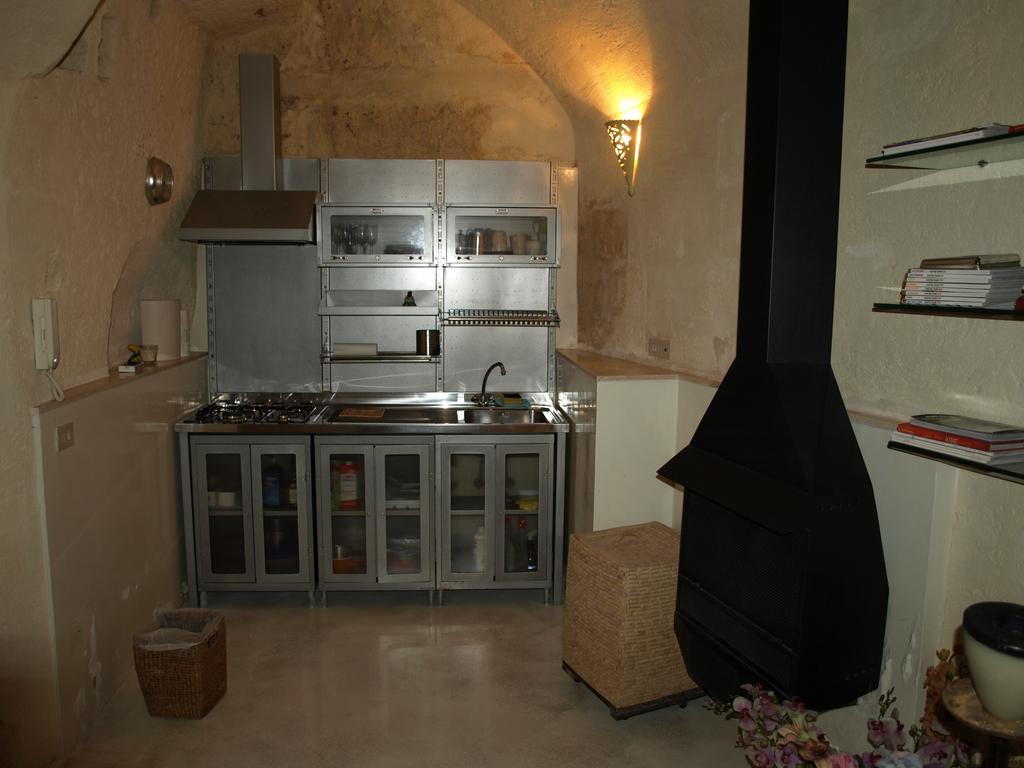 Casa Grotta Le Terrazze Daire Matera Oda fotoğraf